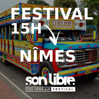 Navette/Shuttle - Festival → Nîmes - 29 Mai/May -15h
